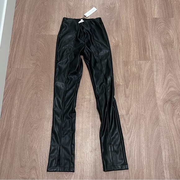 Steve Madden Anastasia Leather Leggings - Picture 4 of 5